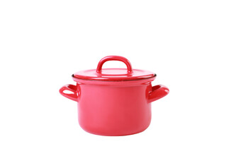 Olymp, Hrnec s poklicí 14 cm, 1,2 l BERYL (8) červený