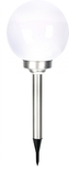 Koopman, Solární LED svítilna ProGarden s koulí průměr 20 cm, výška 52 cm