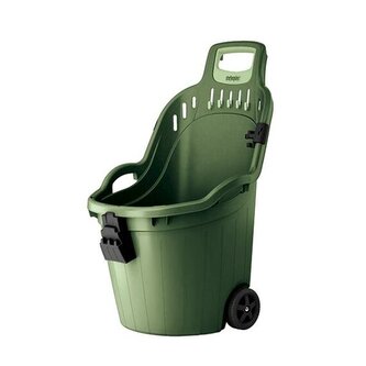 IGOTREND, Vozík zahradní Helpy Cart, objem 50L, nosnost 60kg, zelená barva, plast