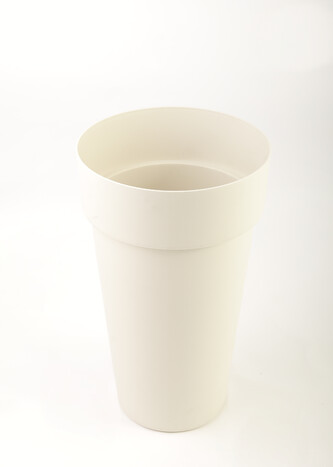 Gardino, Květináč MELROSE, průměr 40 cm, výška 51 cm, béžový