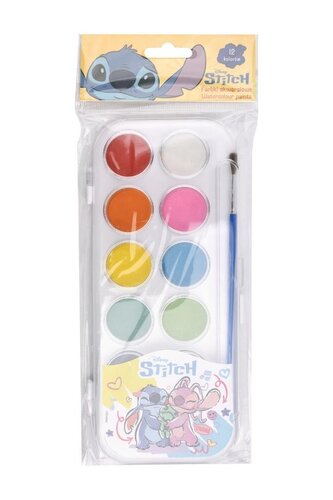 Farby akwarelowe 12 kolorów Stitch