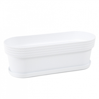 LAMELA, truhlík JERSEY 500 mm, bílý