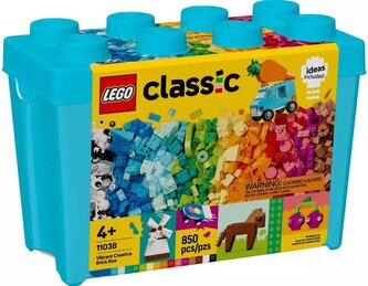 LEGO CLASSIC Barevný kreativní box 11038