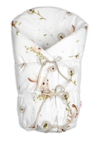 Klasická retro zavinovačka LALLY šněrovací s výplní, Pampeliška