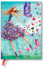 Notes Mila Marquis Collection, Summer Butterflies Midi w linię, Paperblanks