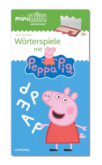miniLÜK. Kindergarten/Vorschule Wörterspiele mit Peppa Pig
