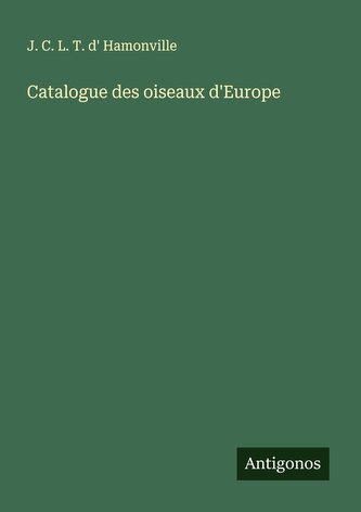 Catalogue des oiseaux d'Europe