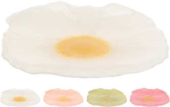 TALERZ KWIAT 21CM 4 RODZAJE