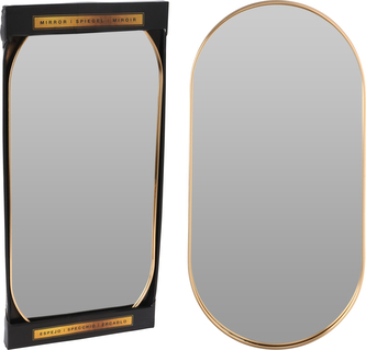 LUSTRO ZŁOTE 50X25X1,5CM