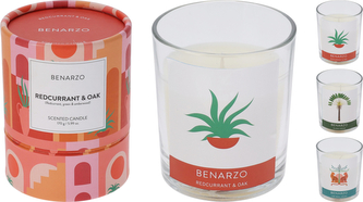 ŚWIECA ZAPACHOWA 9X11CM, 3 RODZAJE