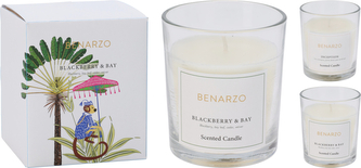 ŚWIECA ZAPACHOWA 8,5X10CM, 3 RODZAJE