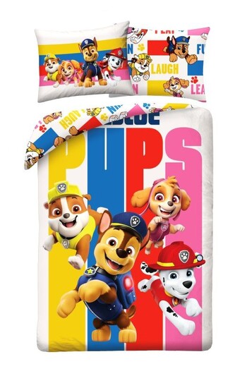 HALANTEX Povlečení Paw Patrol Pups  Bavlna, 140/200, 70/90 cm