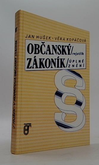 Občanský zákoník : úplné znění : rejstřík