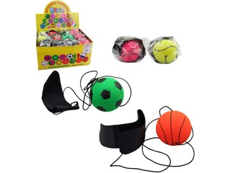 Míček na gumičce (1ks)