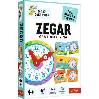 Mały odkrywca - Zegar TREFL