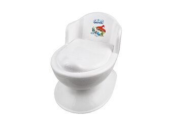 MALTEX Toaleta dla maluchów e-commerce Smerfy biały/biały
