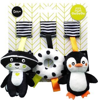 GAGAGU GGG0833 Zawieszka Szop Pingwin oponka