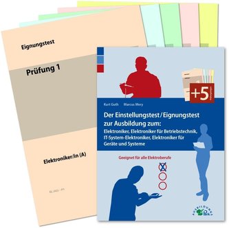 Der Einstellungstest / Eignungstest zur Ausbildung zum Elektroniker, Elektroniker für Betriebstechnik, IT-System-Elektroniker, E