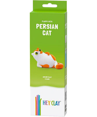HEY CLAY HCL30113CEE Figurka Puchate zwierzaki Kot Perski 3 pak