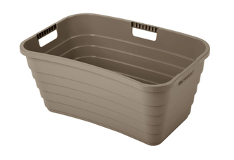 Koš na čisté prádlo MAYA 39 l hnědá