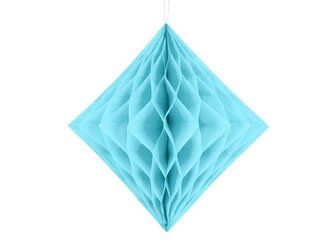 Diament bibułowy jasny błękit 30cm
