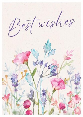 Karnet - Best wishes