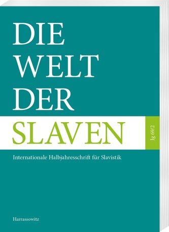 Die Welt der Slaven 69 (2024) 2