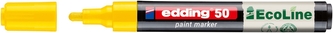 Lakový popisovač EDDING EcoLine 50, žlutý