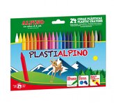 Balení 24 voskovek PlastiAlpino