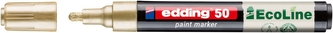 Lakový popisovač EDDING EcoLine 50, zlatý