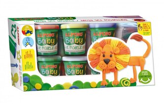 Dětská modelovací pasta Alpino Baby 6ks/85g
