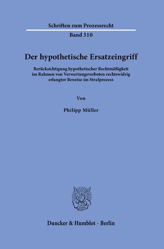 Der hypothetische Ersatzeingriff