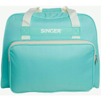 SINGER 617L CARRY CASE TEAL ROW A & B