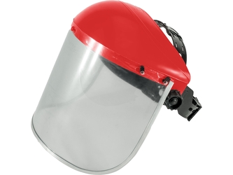 EXTOL INDUSTRIAL štít celoobličejový s náhlavním držákem, čirý polykarbonát