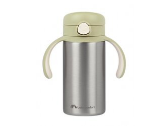 Hrnek termoizolační s brčkem nerez 280 ml Green