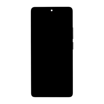 LCD Display + Dotyková Deska + Přední Kryt pro Xiaomi Redmi Note 13 Pro 4G Midnight Black