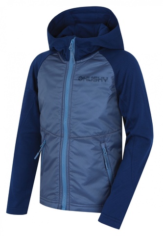 Dětská mikina s kapucí Any K blue - 128