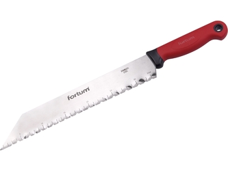 FORTUM nůž na stavební izolační hmoty, nerez, 480/340mm
