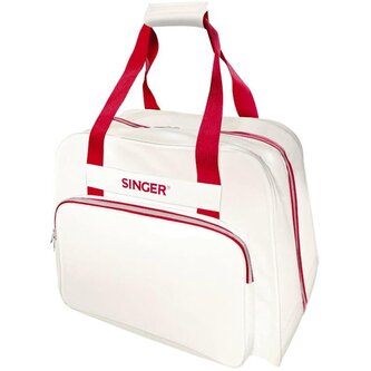 SINGER 617L CARRY CASE CRM/RED ROWA&B;