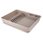 SUSZARKA DO NACZYŃ 43X34,5X8,5CM TAUPE