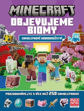 Minecraft - Objevujeme biomy - Samolepkové dobrodružství