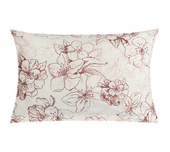 Povláček bavlna - Vínová - 40x60cm na zip ( pouze povlak )