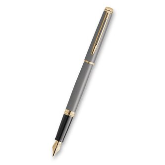 Waterman Hémisphére The Understated Edit Stone Grey GT plnicí pero, výběr hrotu F