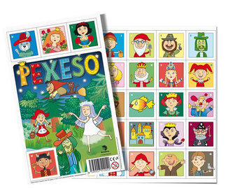 Pexeso 32 Pohádkové postavičky