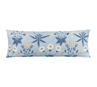 POVLAK na relaxační polštář - Modrá - 45x120 cm (povlak na zip)