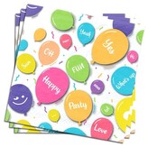 Serwetki - Happy Balloons op. 20szt., Arpex