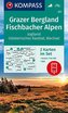 KOMPASS Wanderkarte Grazer Bergland, Fischbacher Alpen 1:50 000