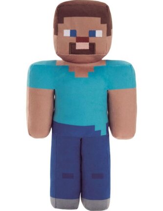 Plyšová hračka - figurka Minecraft: Steve (výška 30 cm)