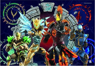 CLEMENTONI Puzzle Gormiti 180 dílků