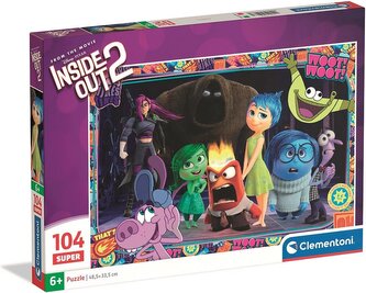 CLEMENTONI Puzzle V hlavě 2 SUPER 104 dílků